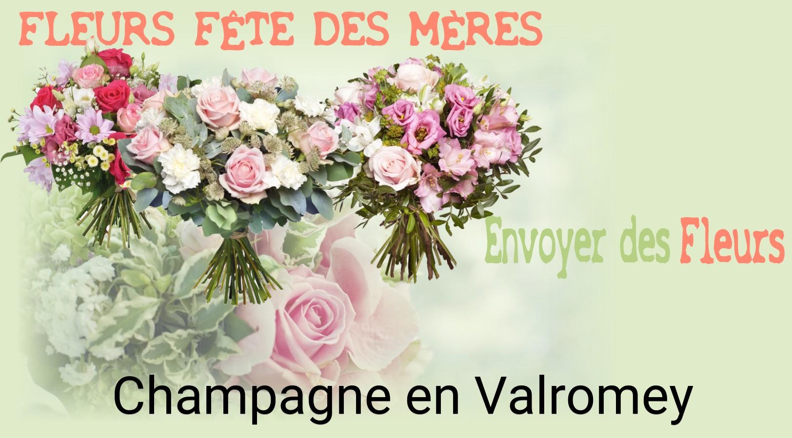 Bouquet de Fête des Mères livré à Champagne-en-Valromey